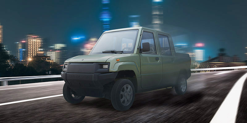 နောက်ဘီးယက် EV Pickup